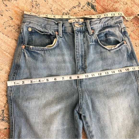 Free People - We The Free Distressed High Waist tapered skinny Jeans | 27 - Picture 14 of 16